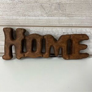 Rustic Brown Wooden Home Wall Decor